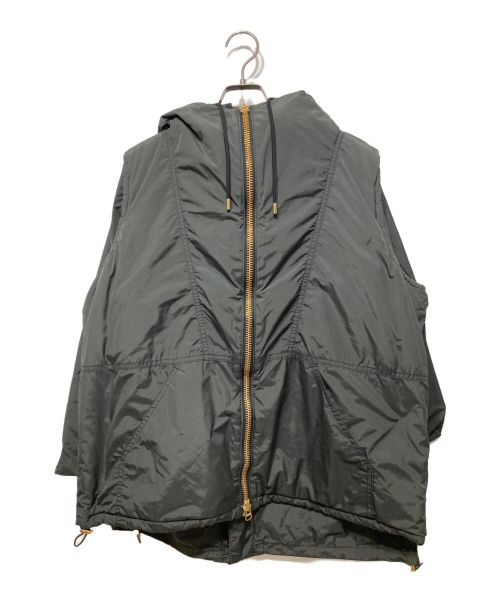 REMI RELIEF（レミレリーフ）REMI RELIEF (レミレリーフ) L'Appartement別注 (アパルトモンベッチュウ) Zip up 2wayブルゾン グレー サイズ:FREEの古着・服飾アイテム