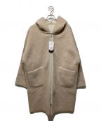 LOU ANDREA×L'Appartement取扱いルーアンドレア×アパルトモントリアツカイ）の古着「ボアコート / Mouton Fake Hood Coat」｜アイボリー