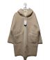 Lou Andrea（ルーアンドレア）の古着「ボアコート / Mouton Fake Hood Coat」｜アイボリー