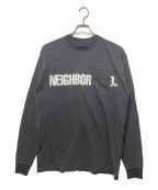 NEIGHBORHOODネイバーフッド）の古着「LOGO PRINT CREWNECK」｜グレー