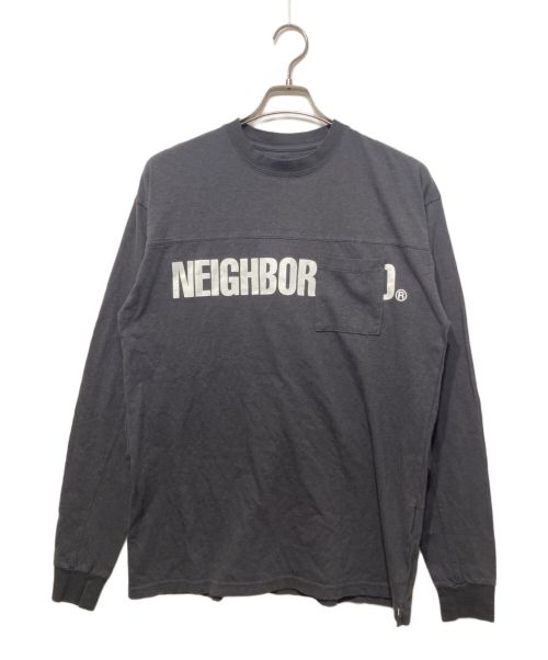 NEIGHBORHOOD（ネイバーフッド）NEIGHBORHOOD (ネイバーフッド) LOGO PRINT CREWNECK グレー サイズ:Ⅿの古着・服飾アイテム