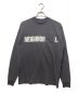 NEIGHBORHOOD（ネイバーフッド）の古着「LOGO PRINT CREWNECK」｜グレー