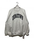 GOOD GRIEF!×CHINATOWN MARKET×L'Appartement取扱いグッドグリーフ×チャイナタウンマーケット×アパルトモントリアツカイ）の古着「C/N SWEAT」｜グレー