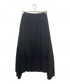 Lisiere×L'Appartement取扱いリジェール×アパルトモントリアツカイ）の古着「Jersey Gather Skirt」｜ブラック