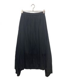 Lisiere×L'Appartement取扱い（リジェール×アパルトモントリアツカイ）の古着「Jersey Gather Skirt」｜ブラック