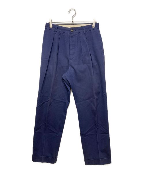 NEAT（ニート）NEAT (ニート) L'ECHOPPE (レショップ) スラックス / /USA TROUSERS ブルー サイズ:サイズ表記なしの古着・服飾アイテム