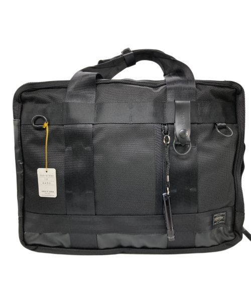 PORTER（ポーター）PORTER (ポーター) 3WAY BRIEFCASE ブラックの古着・服飾アイテム