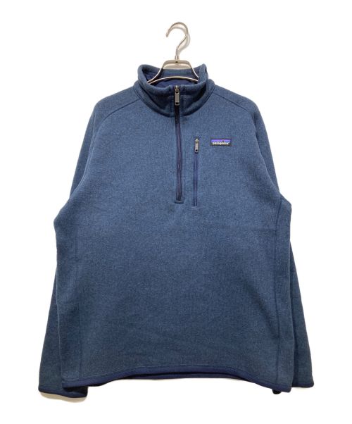 Patagonia（パタゴニア）Patagonia (パタゴニア) ハーフジップベターセーター/フリースジャケット ネイビー サイズ:Ⅿの古着・服飾アイテム