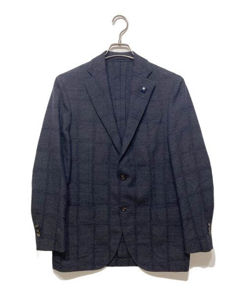 LARDINI（ラルディーニ）LARDINI (ラルディーニ) 3Bポップサックジャケット ネイビー サイズ:46の古着・服飾アイテム