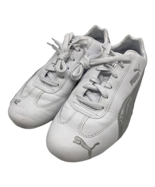 PUMA（プーマ）PUMA (プーマ) スニーカー ホワイト サイズ:24.5cmの古着・服飾アイテム