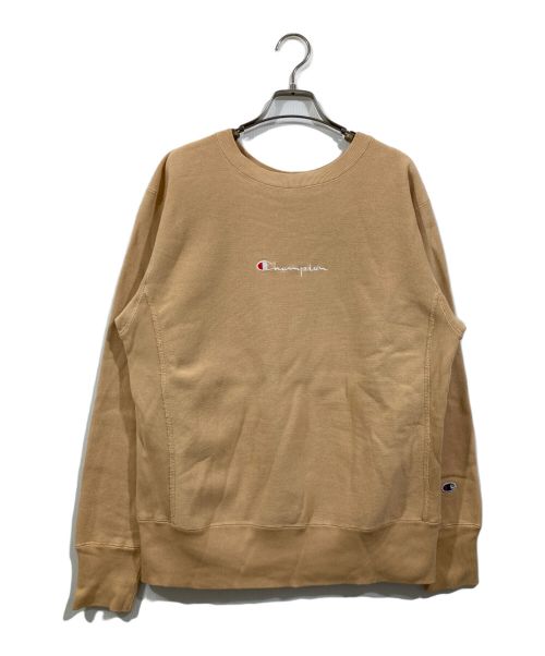 Champion（チャンピオン）Champion (チャンピオン) リバースウィーブスウェット ベージュ サイズ:Lの古着・服飾アイテム