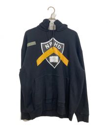 NEIGHBORHOOD（ネイバーフッド）の古着「CREW HOODED SWEATSHIRT/パーカー」｜ブラック