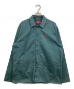 SUPREMEシュプリーム）の古着「Snap Front Shop Jacket/ジャケット」｜グリーン