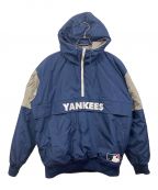 Fanaticsファナティクス）の古着「NEW YORK YANKEES PADDED ANORAK JACKET」｜ブルー