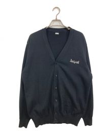 SEQUEL（シークエル）の古着「RACCOON KNIT CARDIGAN SEQUEL/カーディガン」｜ブラック