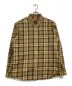 Supreme（シュプリーム）の古着「Plaid Flannel shirt/長袖シャツ」｜イエロー