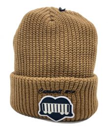 Carhartt WIP（カーハート ワークインプログレス）の古着「OG HEART TRAIN BEANIE/ニット帽」｜ブラウン