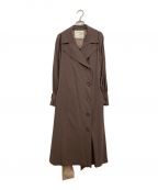 HER LIP TOハーリップトゥ）の古着「Belted Dress Trench Coat/トレンチコート」｜ブラウン