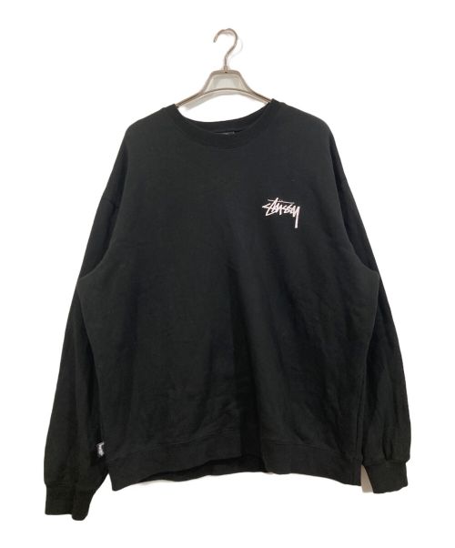 stussy（ステューシー）stussy (ステューシー) Fuzzy Dice Chenille ブラック サイズ:XLの古着・服飾アイテム