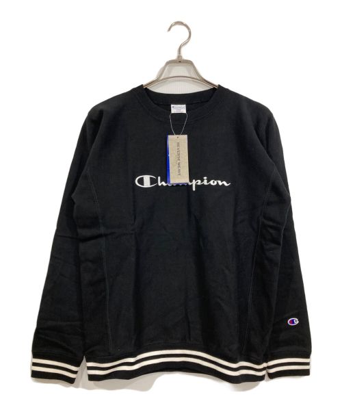 Champion（チャンピオン）Champion (チャンピオン) リバースウィーブスウェット ブラック サイズ:Lの古着・服飾アイテム