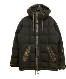 stussy×NEXUSVII（ステューシー×ネクサスセブン）の古着「WINDSTOPPER DOWN HOODED JKT/ダウンジャケット」｜ブラック