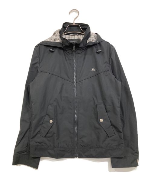 BURBERRY BLACK LABEL（バーバリーブラックレーベル）BURBERRY BLACK LABEL (バーバリーブラックレーベル) ナイロンジャケット ブラック サイズ:Ⅿの古着・服飾アイテム