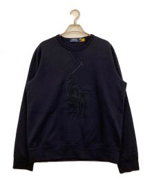 POLO RALPH LAUREN（ポロ・ラルフローレン）の古着「ビッグポニースウェット」｜ネイビー