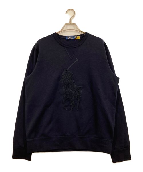 POLO RALPH LAUREN（ポロ・ラルフローレン）POLO RALPH LAUREN (ポロ・ラルフローレン) ビッグポニースウェット ネイビー サイズ:Ⅿの古着・服飾アイテム