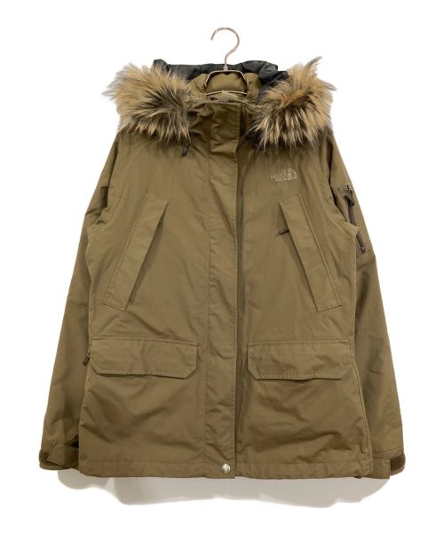 THE NORTH FACE（ザ ノース フェイス）THE NORTH FACE (ザ ノース フェイス) ダウンジャケット カーキ サイズ:Lの古着・服飾アイテム