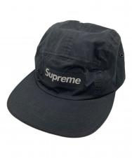 Supreme (シュプリーム) Printed 3M Reflective Logo Camp Cap ブラック