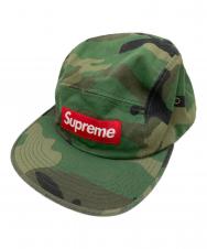 Supreme (シュプリーム) WASHED CHINO TWILL CAMP CAP グリーン