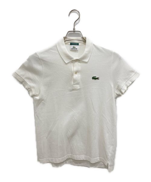 LACOSTE（ラコステ）LACOSTE (ラコステ) ポロシャツ ホワイト サイズ:XS(2)の古着・服飾アイテム