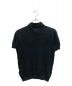 JOHN SMEDLEY (ジョンスメドレー) BEAMS F (ビームスエフ) ニットポロシャツ ブラック サイズ:M：6000円