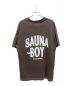 overprint (オーバープリント) SAUNA BOY Tシャツ ブラウン サイズ:XL：3980円