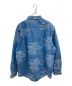 SUPREME (シュプリーム) Trademark Jacquard Denim Shirt インディゴ サイズ:L：15000円