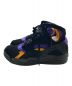 中古・古着 NIKE (ナイキ) AIR FLIGHT HUARACHE Lakers away ブラック×パープル サイズ:28cm 未使用品：15000円