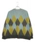 DAIRIKU (ダイリク) Argyle Mohair Knit Cardigan ブルー サイズ:M 未使用品：24800円