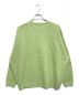 TTT MSW (ティーモダンストリートウェア) Wool Pullover Knit 黄緑 サイズ:FREE：12800円