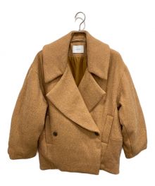 MANOF（マノフ）の古着「COCOON LINE SHORT COAT」｜ベージュ