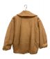 MANOF (マノフ) COCOON LINE SHORT COAT ベージュ サイズ:S：16800円