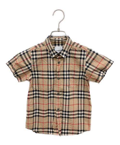 BURBERRY CHILDREN（バーバリー チルドレン）BURBERRY CHILDREN (バーバリー チルドレン) ノヴェチェックシャツ ベージュ サイズ:6Yの古着・服飾アイテム