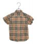 BURBERRY CHILDREN (バーバリー チルドレン) ノヴェチェックシャツ ベージュ サイズ:6Y：6800円