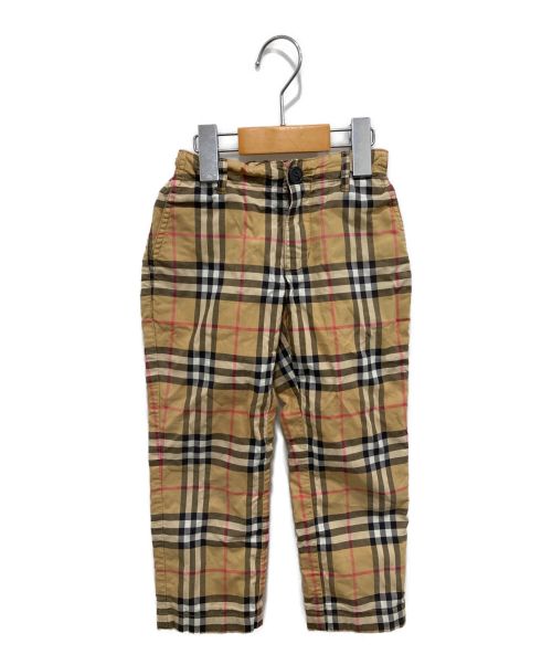 BURBERRY CHILDREN（バーバリー チルドレン）BURBERRY CHILDREN (バーバリー チルドレン) ノヴェチェックパンツ ベージュ サイズ:110cmの古着・服飾アイテム