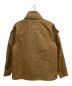 meanswhile (ミーンズワイル) Wax Coat Uniform JKT ブラウン サイズ:L：9800円