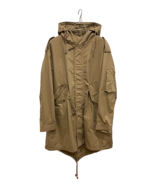 BONCOURA（ボンクラ）BONCOURA (ボンクラ) モッズパーカー ベージュ サイズ:Mの古着・服飾アイテム