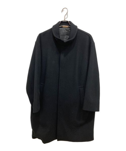 LAMOND（ラモンド）LAMOND (ラモンド) HYBRID WOOL BALMACAAN COAT ブラック サイズ:3の古着・服飾アイテム