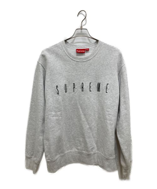 SUPREME（シュプリーム）Supreme (シュプリーム) Fuck You Crewneck グレー サイズ:Lの古着・服飾アイテム