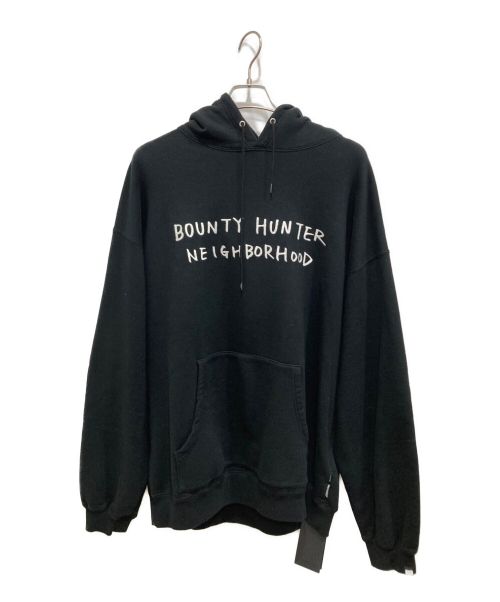 NEIGHBORHOOD（ネイバーフッド）NEIGHBORHOOD (ネイバーフッド) BOUNTY HUNTER (バウンティハンター) HOODED LS ブラック サイズ:XLの古着・服飾アイテム