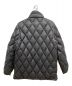 MONCLER (モンクレール) キルトダウンジャケット ブラック サイズ:S(1)：17000円