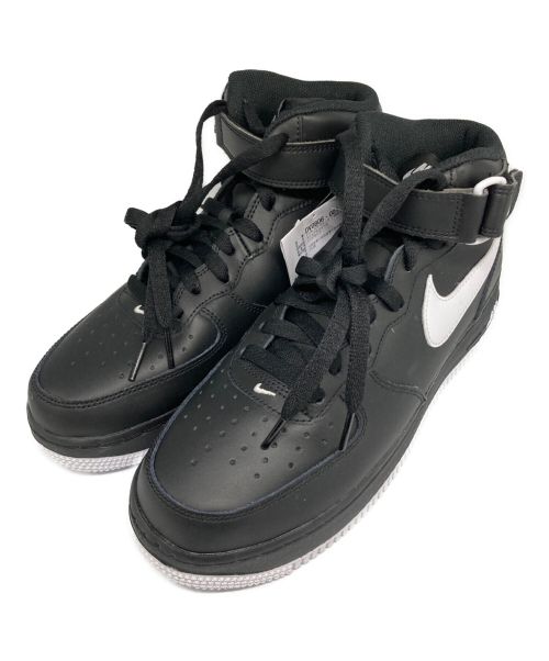 NIKE（ナイキ）NIKE (ナイキ) AIR FORCE 1 MID‘07 ブラック サイズ:26.5cm 未使用品の古着・服飾アイテム